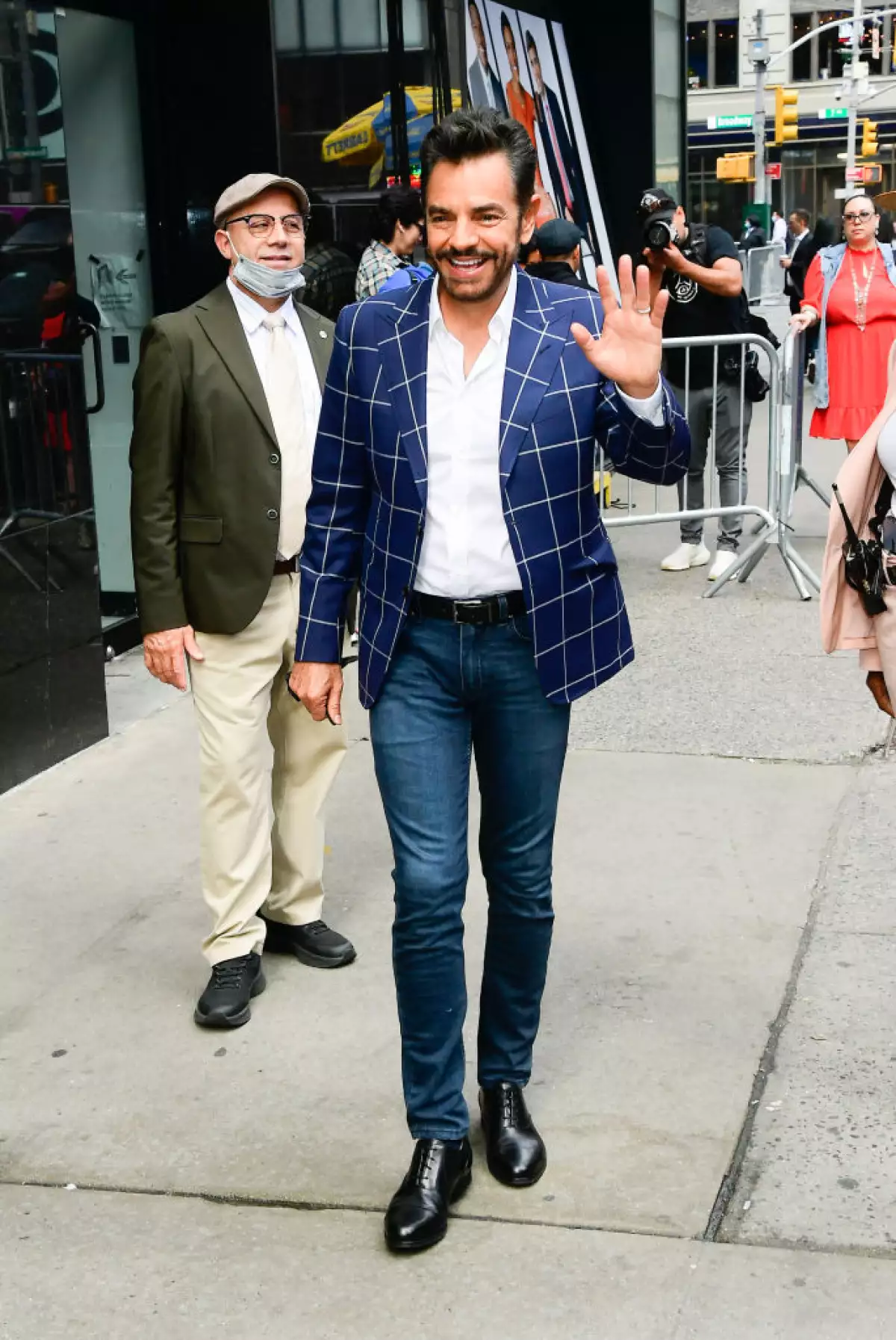 Celebrity Sightings In New York City - May 16, 2022