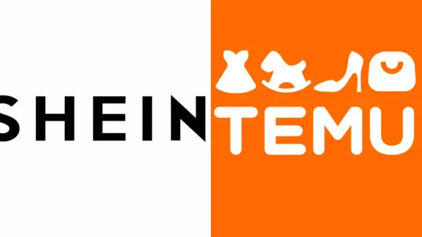 Logo con la palabra Shein y logo de la empresa Temu, ésta última son letras blancas con fondo naranja.jpg