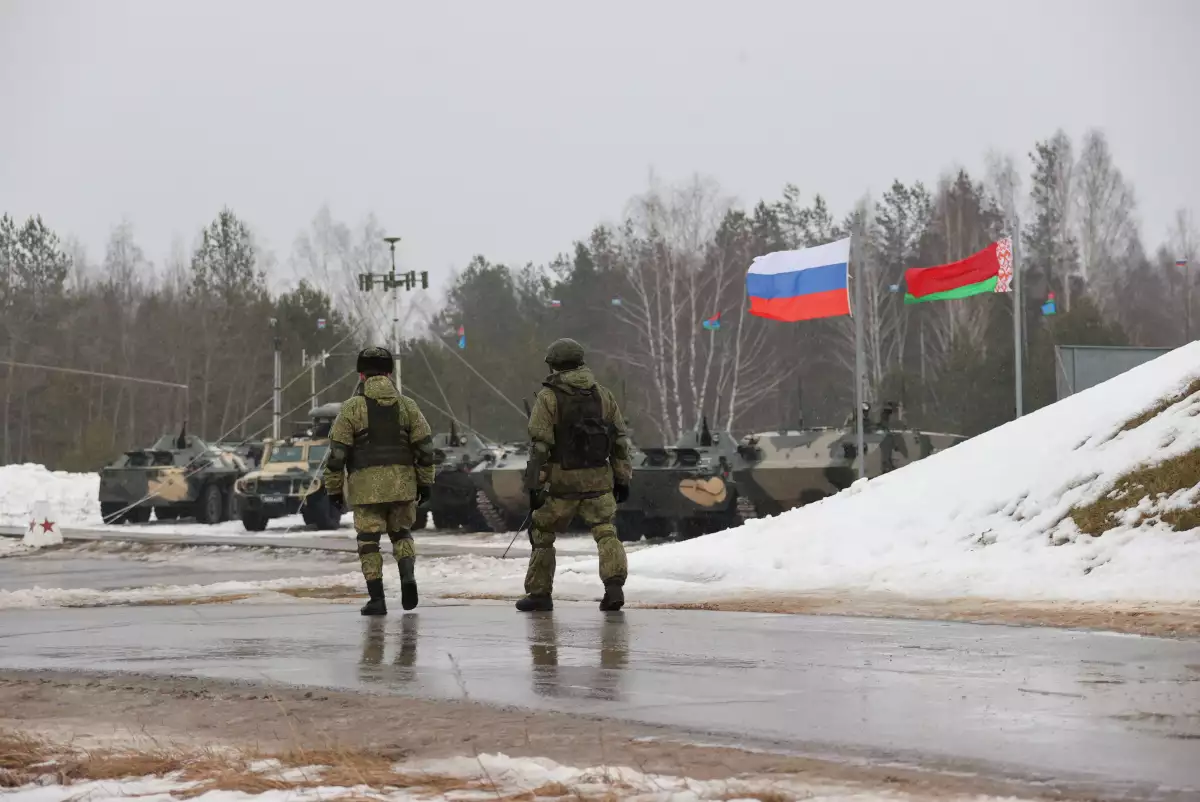 Ejercicios militares conjuntos entre Rusia y Bielorrusia en la región de Mogilev
