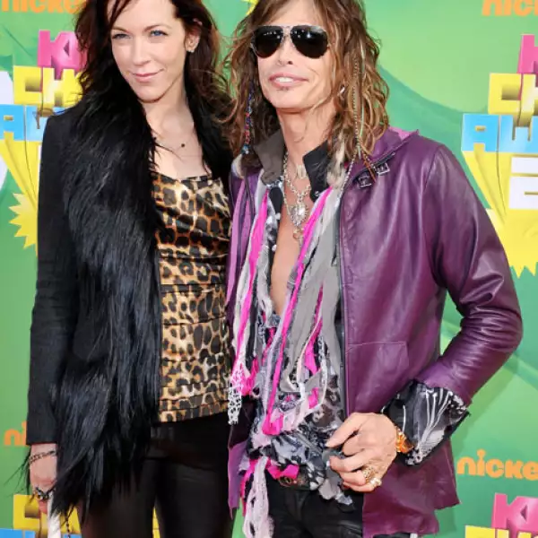 Steven Tyler y su novia