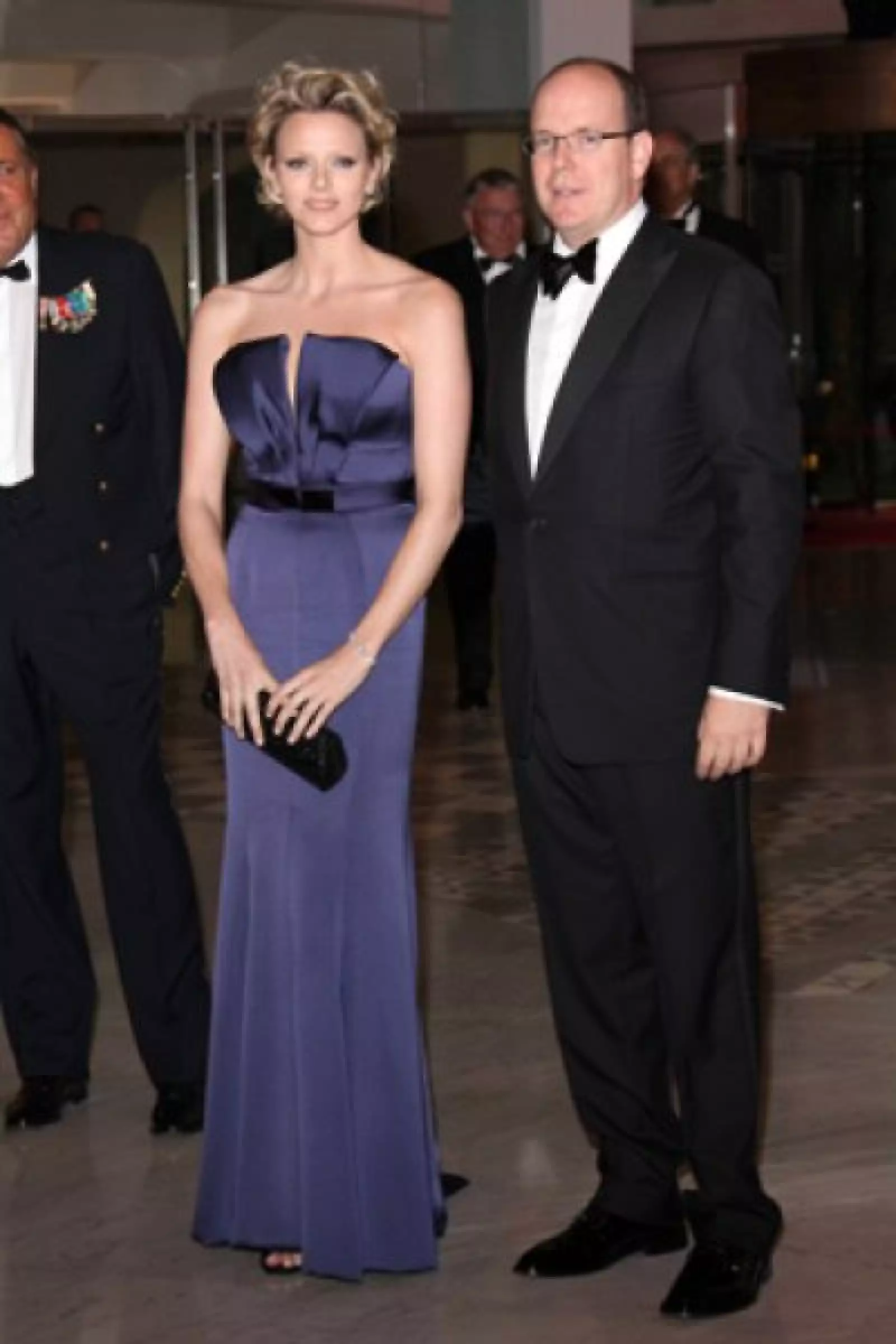 Charlene Wittstock lució espectácular