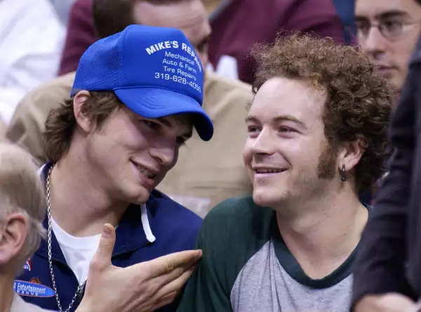 Celebrities at Lakers vs Jazz Game in Los Angeles