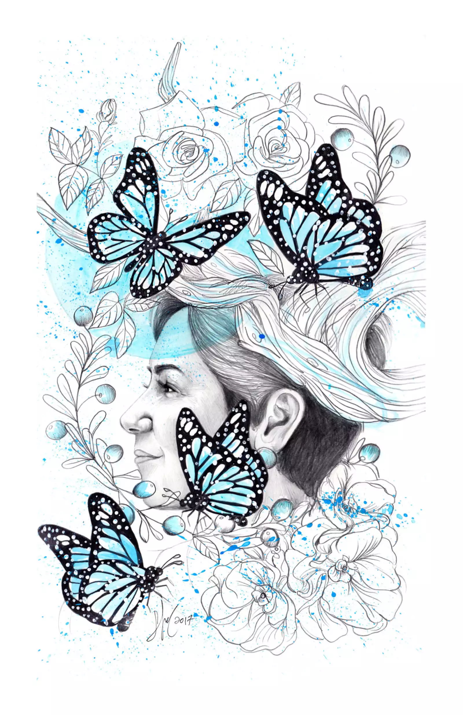 Litografías por Chanel y Sofía Castellanos