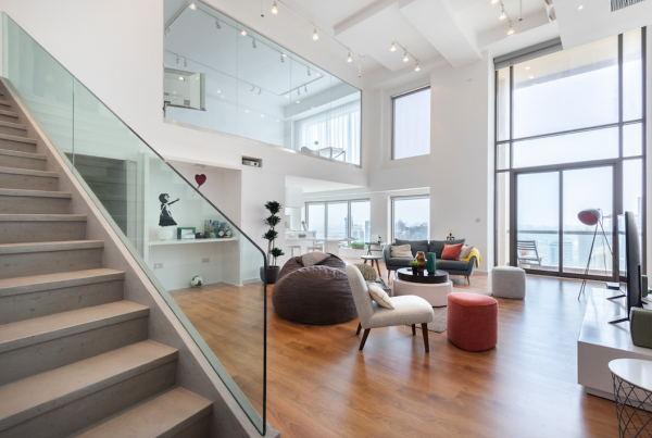 dubai loft balcón