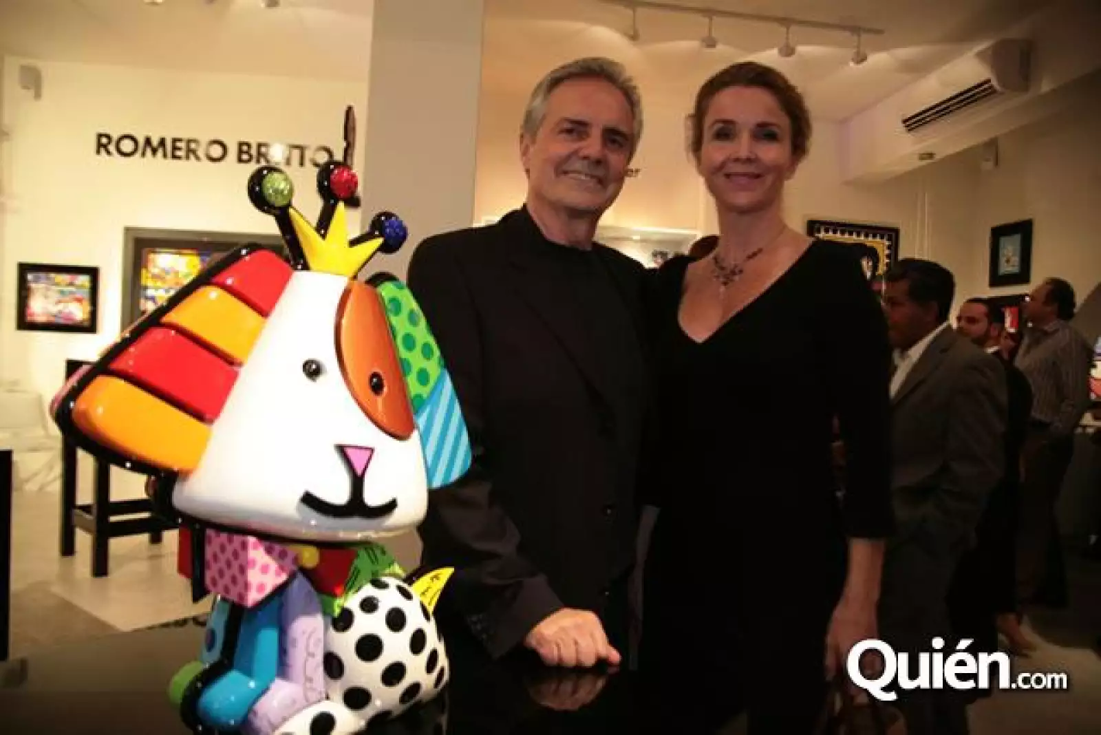 Inaguración exposicion Romero Britto