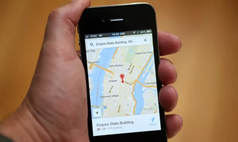 Foursquare, Bing Mapas y Apple Maps son algunos de los mapas que compiten por conquistar a los usuarios.   (Foto: AFP)
