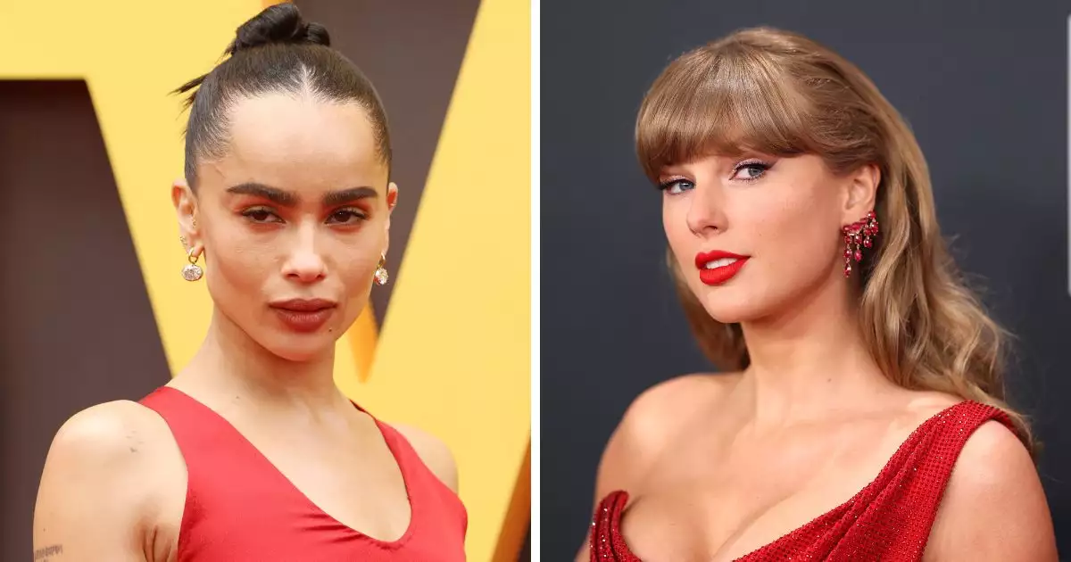 Zoë Kravitz y Taylor Swift 