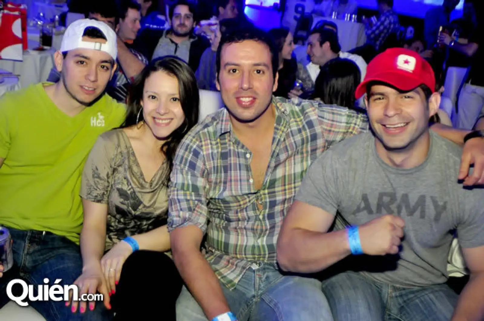 Arturo Vega, Eunice Garza, Jorge Coronado y José Luis Cruz
