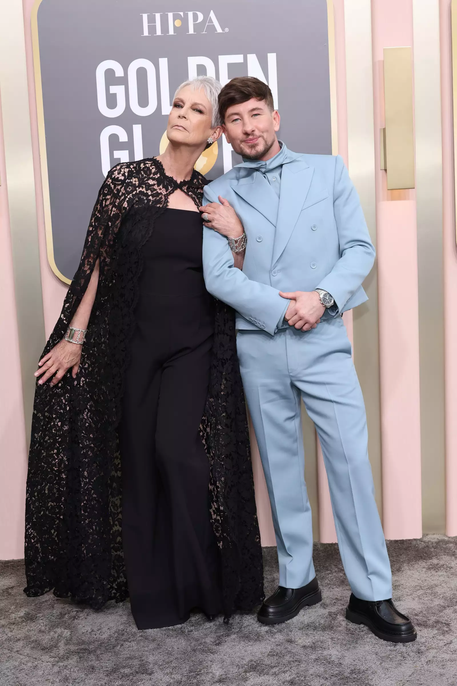Jamie Lee Curtis y Barry Keoghan