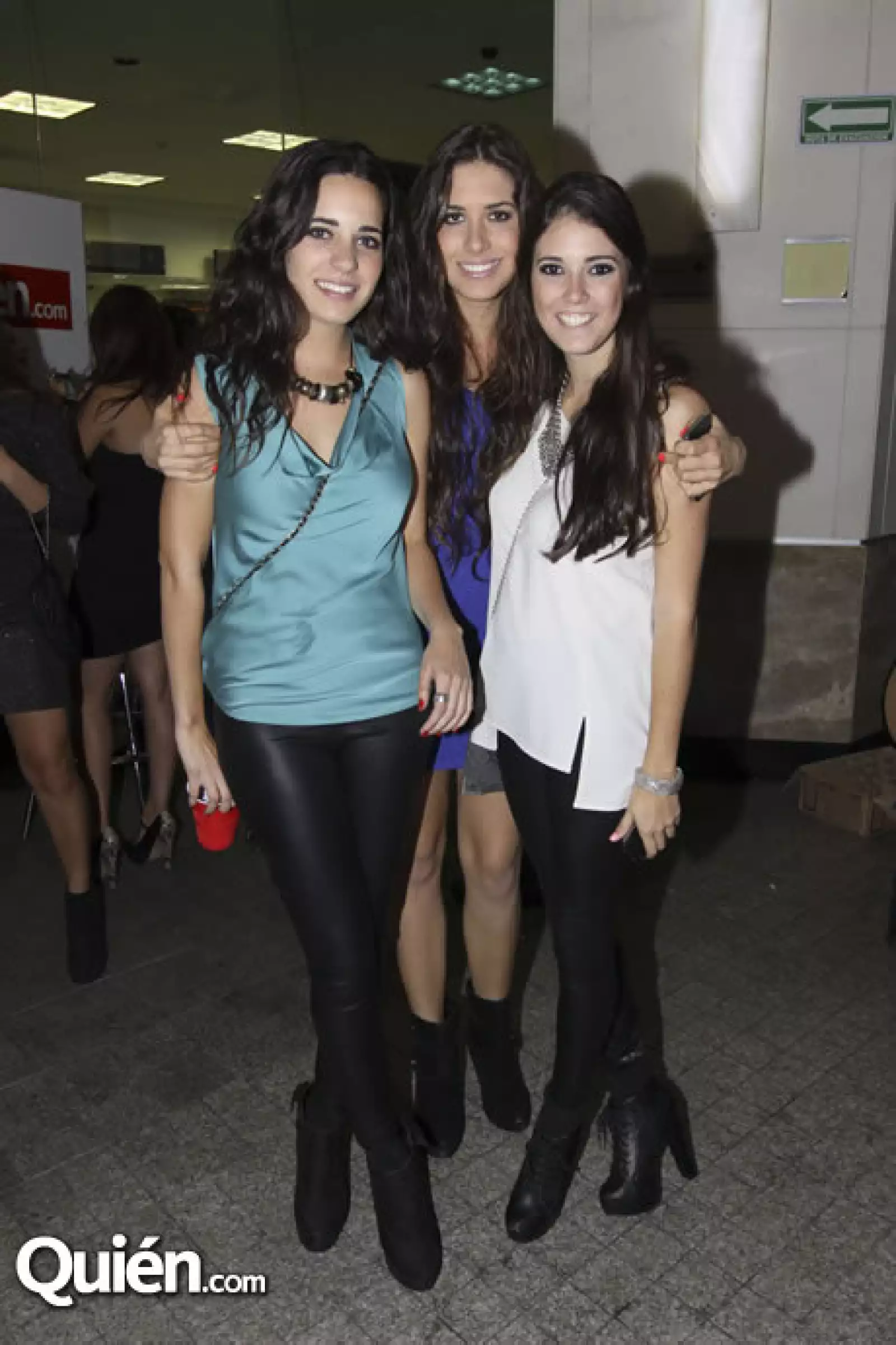 Ana Palomar, Isabel Reynosa y Mariana Chávez