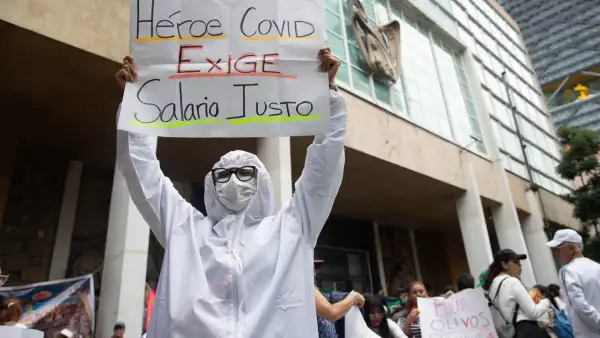 protestas imss
