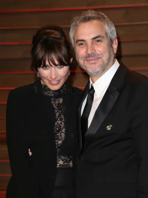 Alfonso Cuarón y Sheherazade Goldsmith