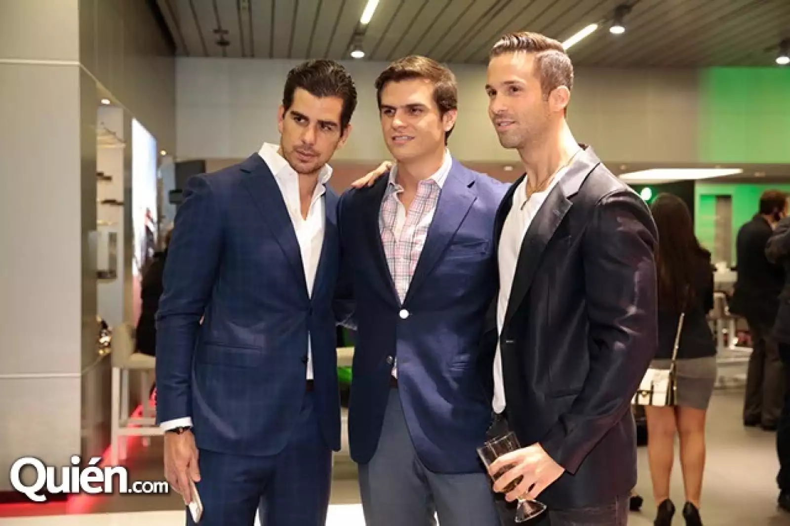 Alejandro Valladares,Juan Carlos Valladares y Memo Salinas