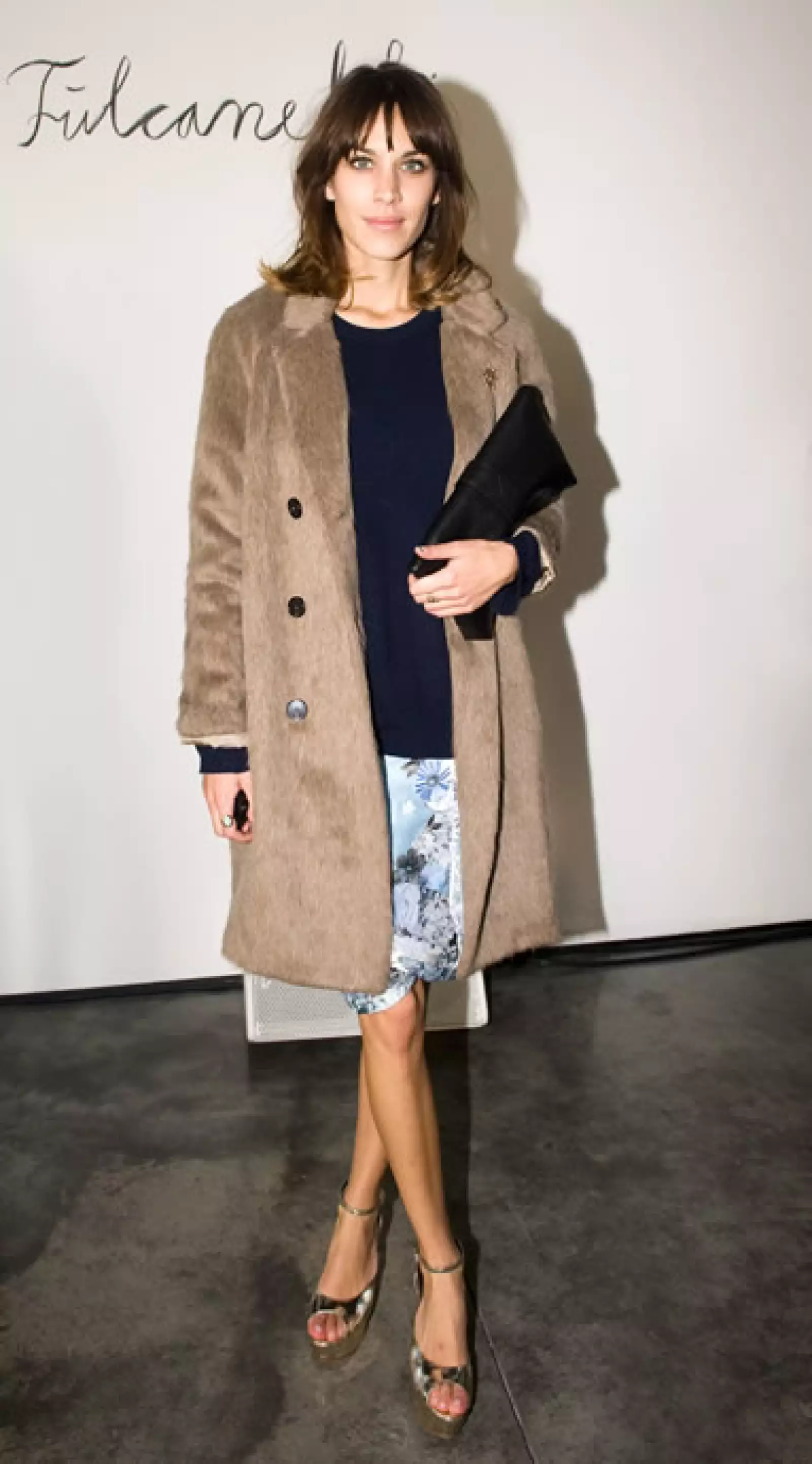 Otra inspiración para Mulberry fue Alexa Chung, que tiene su propia bolsa: la Alexa.