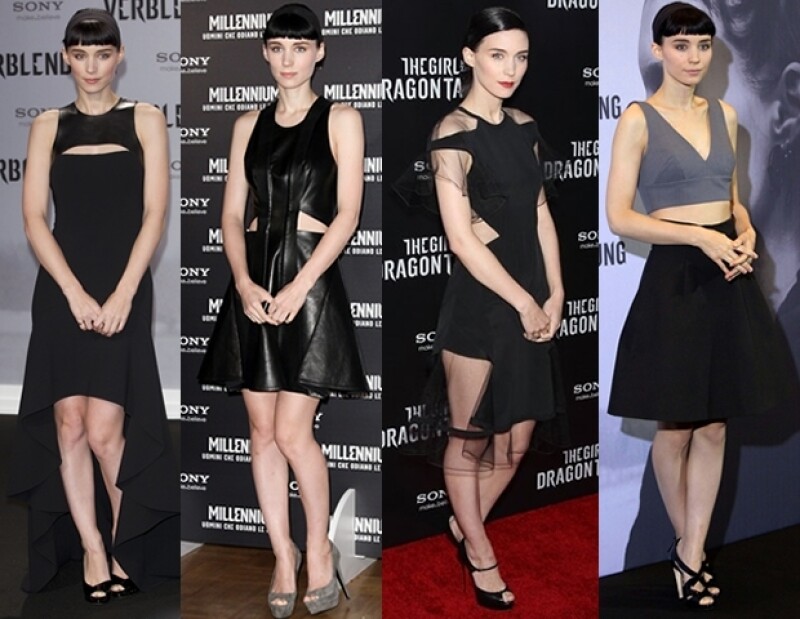 Los vestidos `cut- out´son algunos de los preferidos de la actriz.