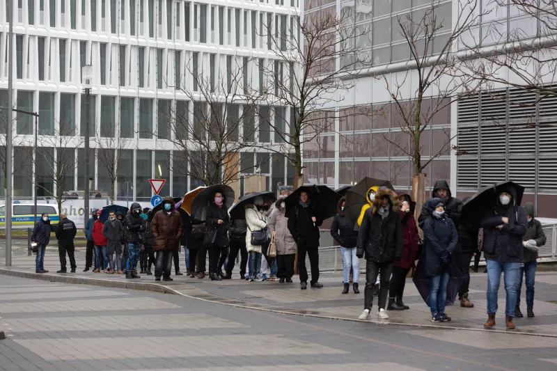Baja vacunación en Alemania.