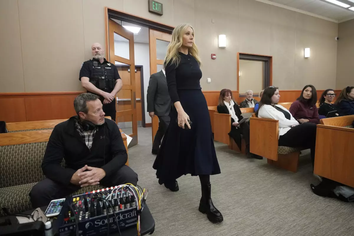 Actress Gwyneth Paltrow On Trial For Ski Accident