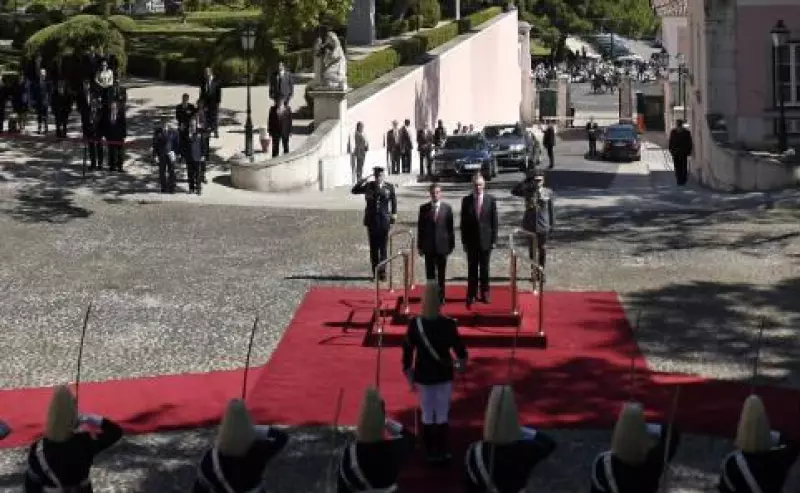 Pe�a Nieto en Portugal