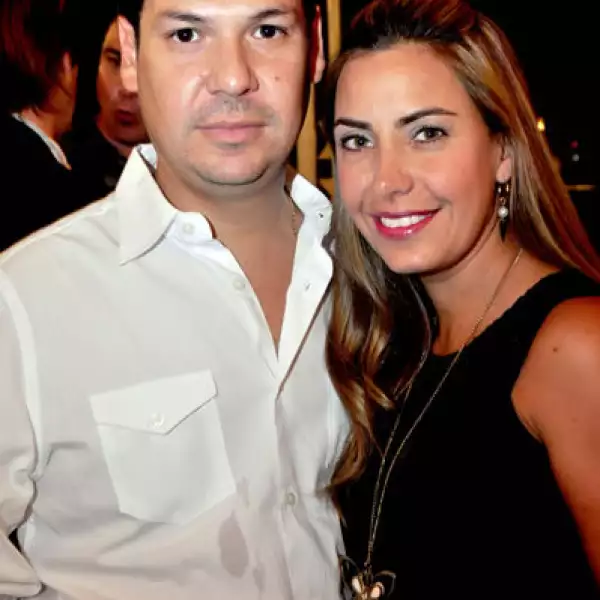 Adrián Villarreal y Gaby Ganem