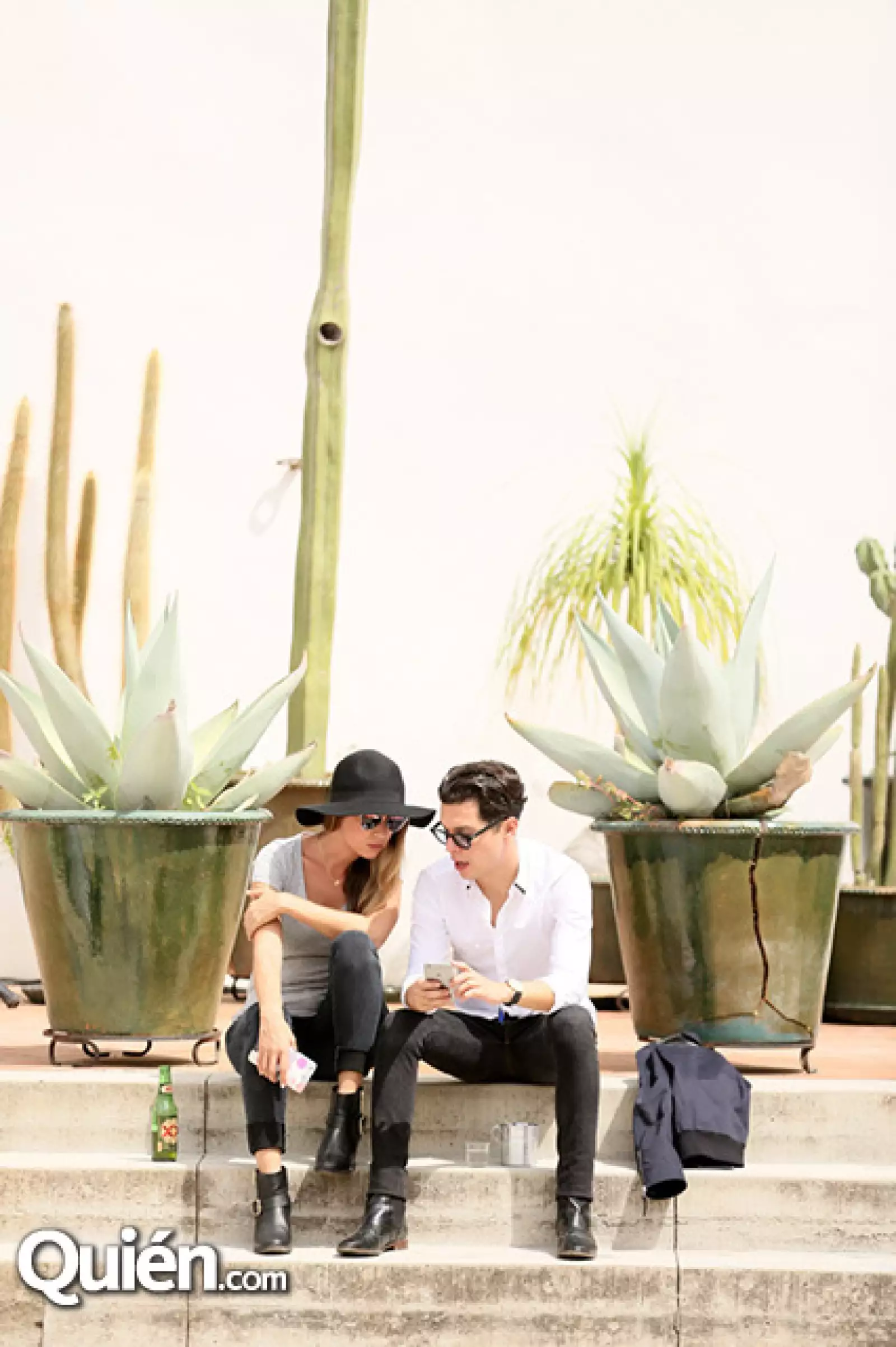 Paulina Cota y David R. Carballido