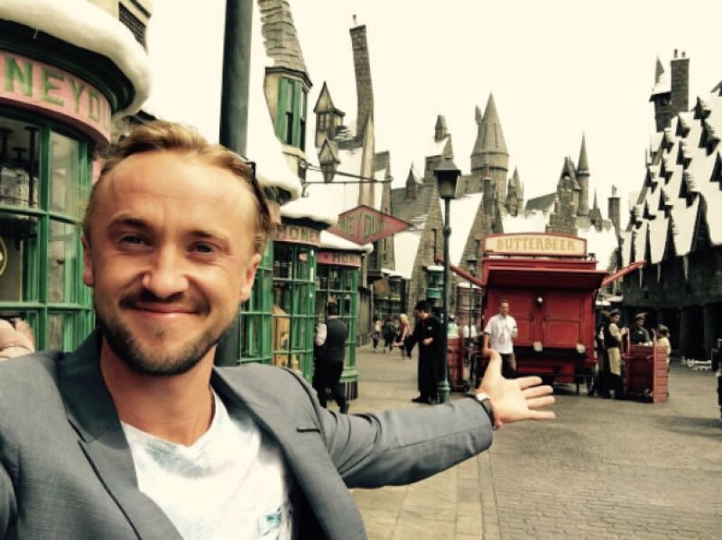 Tom Felton (Draco Malfoy).