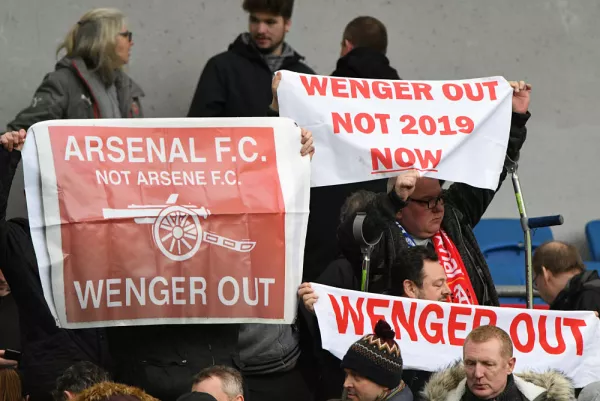Arsene Wenger out
