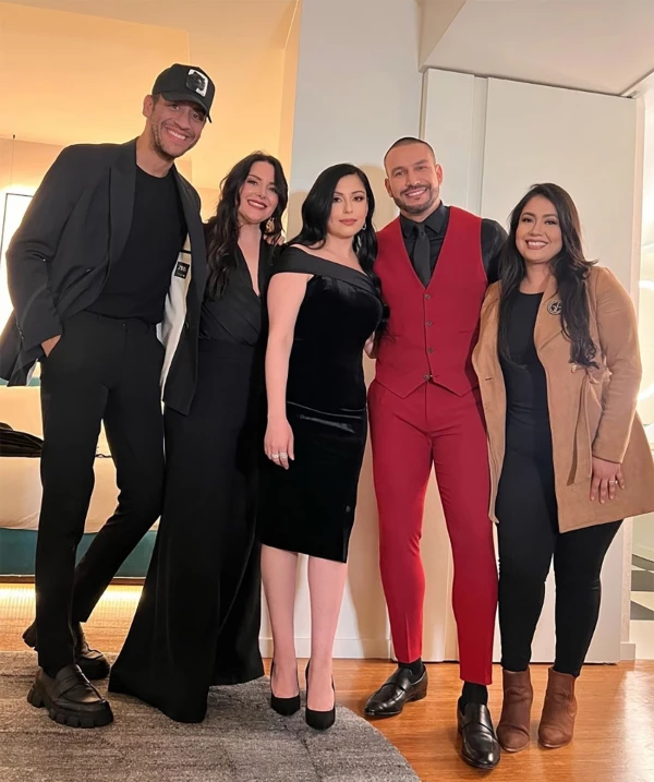 Maritza Ramos y Rafael Amaya