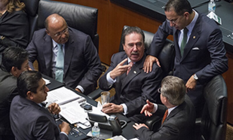 Los senadores revisan este lunes las modifiaciones a las minutas de las leyes secundarias de la reforma energética. (Foto: Cuartoscuro)