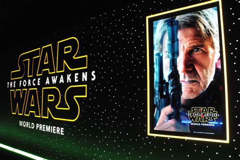 Premiere de Star Wars: The Force Awakens organizada por Walt Disney Pictures y Lucasfilm´s.