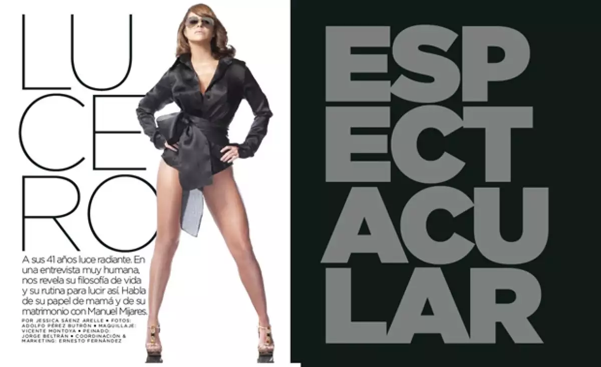 La nueva edición de la revista Quién trae en portada a la protagonista de `Soy tu dueña´. Entre otras cosas habla de cómo le hace para mantenerse así a sus 41 años.