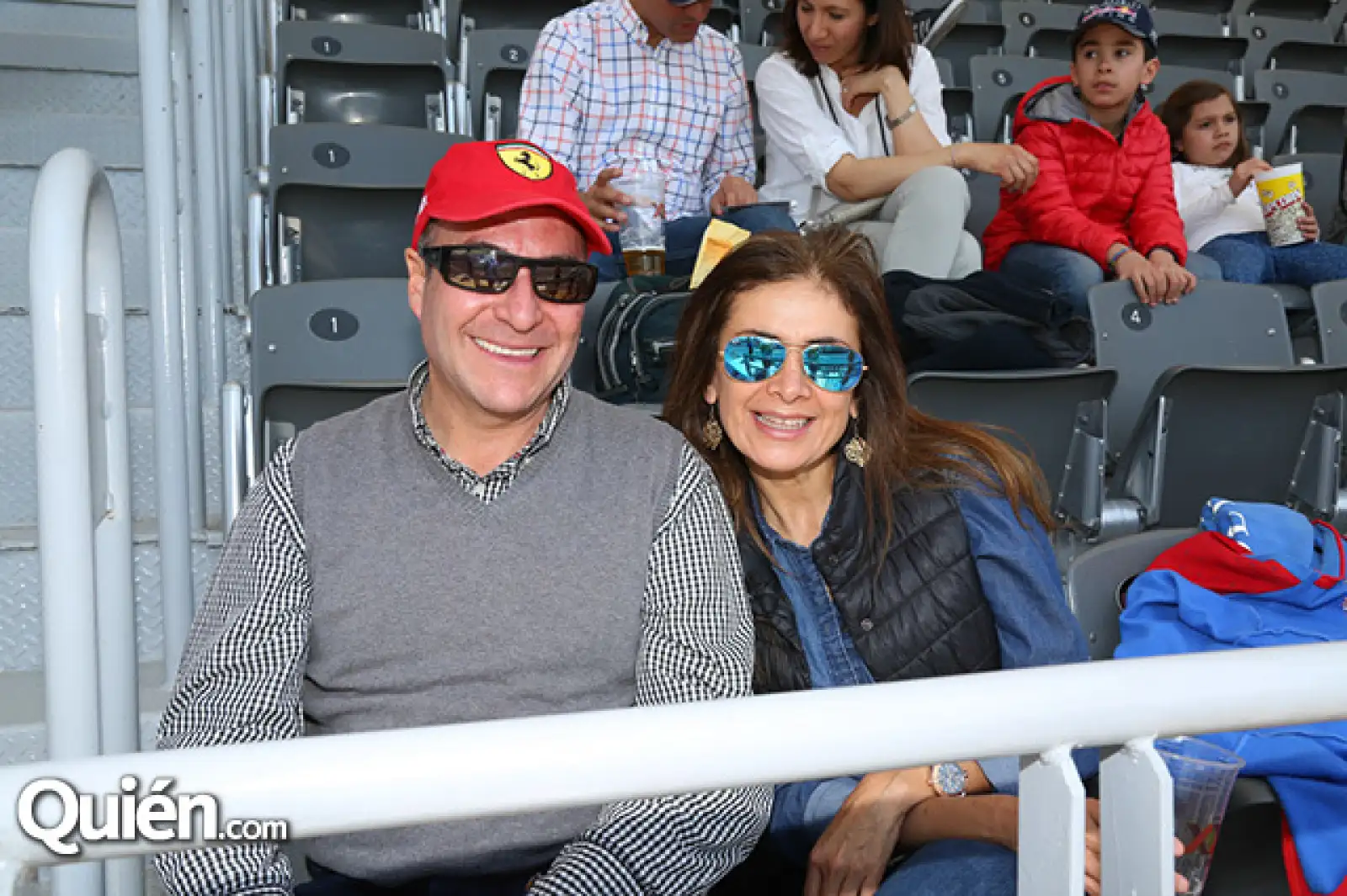Luis Lara y Adriana Lara