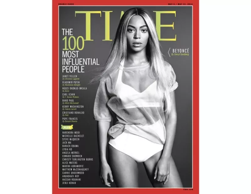La cantante es la portada en el número donde aparece la lista en la que también están incluidos el presidente Barack Obama y Cristiano Ronaldo.