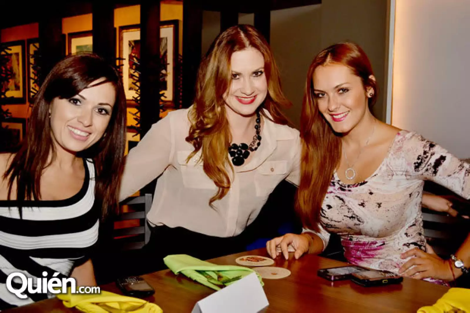 Romi Molina, Michelle Santoscoy y Cynthia de León