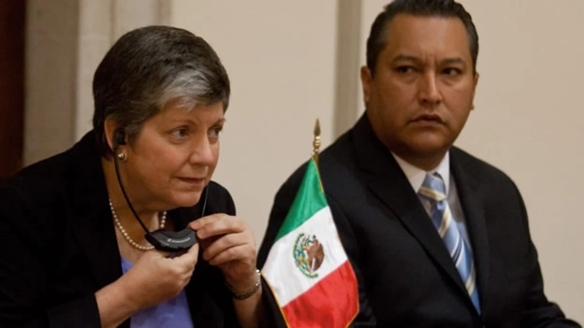 Janet Napolitano Fernando Blake Mora