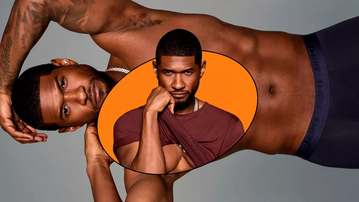 Usher es la nueva imagen de campaña de Skims. 