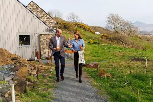 El príncipe William y Kate Middleton pasaron su aniversario de bodas número 14 en Escocia