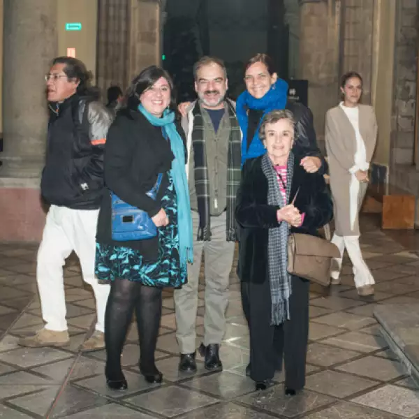 Rocío González, Gonzalo Valdés, Desiree Hermann y Georgina Espinosa