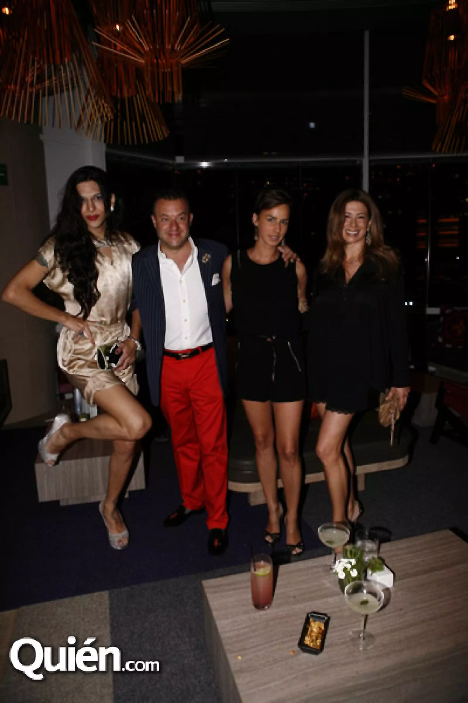 Zemmoa, Alex Lemaire, Aurelia Lemaire y Alejandra de la Peña