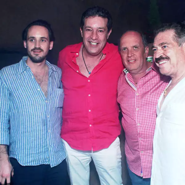 Gonzalo Brockmann,Beto Checa,Eduardo Cesarman y Ricardo Peralta
