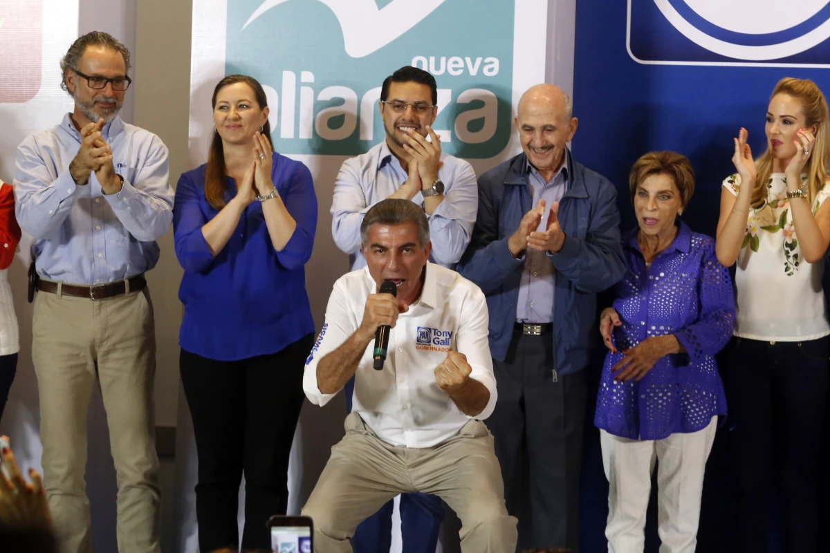 El panista Tony Gali no alcanzó la meta que se planteó de ganar la elección del 5 de junio con 1.2 millones de votos.