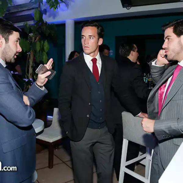 Manuel Garza,Fernando Gutiérrez Barrios y Santiago Fernández