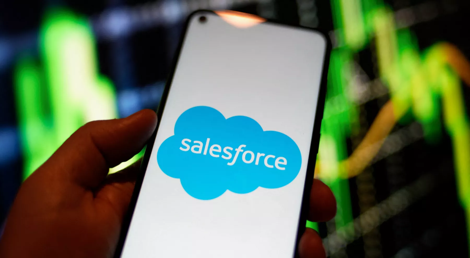 (Fotografía temática de Salesforce)