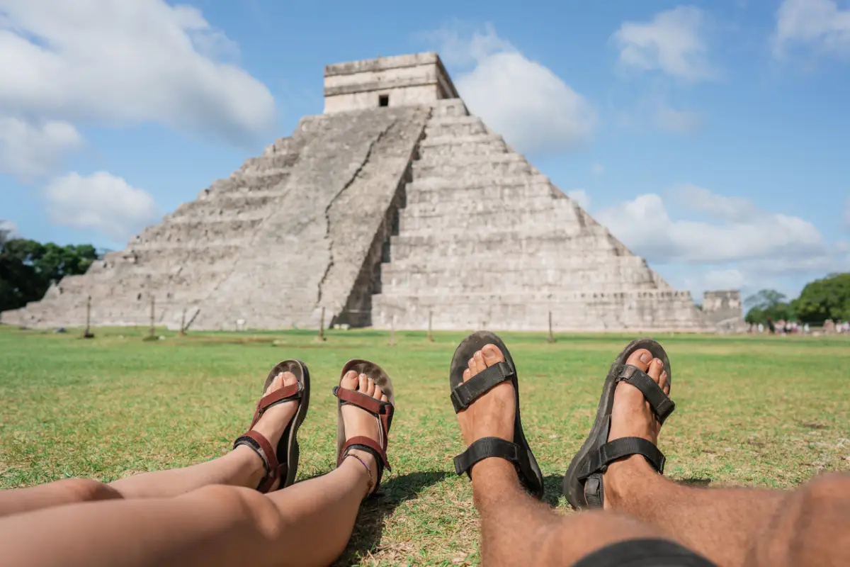 Personal perspective on Chichen Itza pyramid