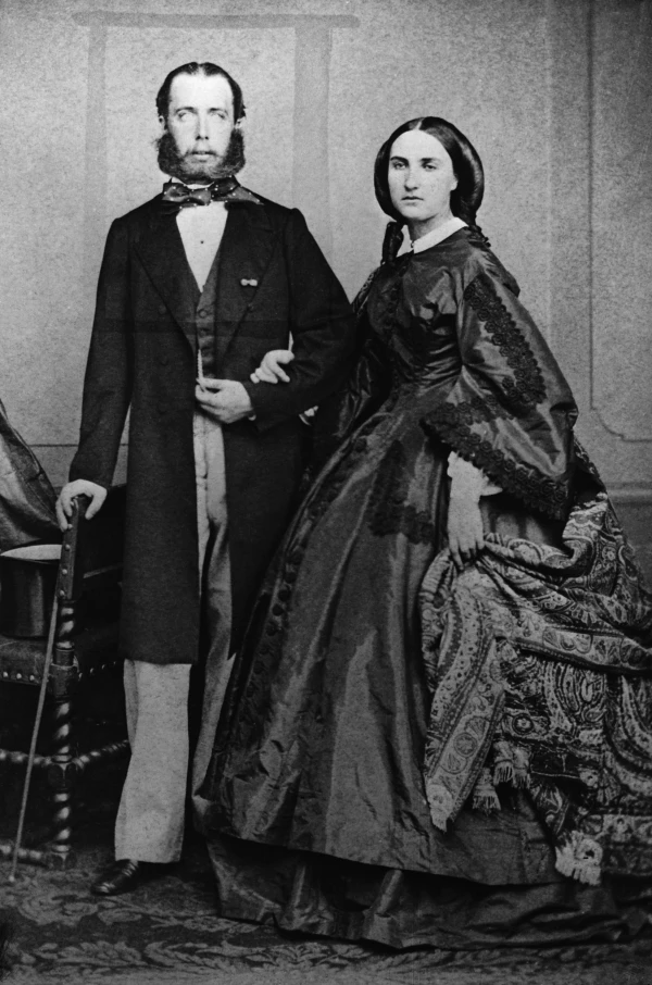 Emperadores Maximiliano y Carlota de México