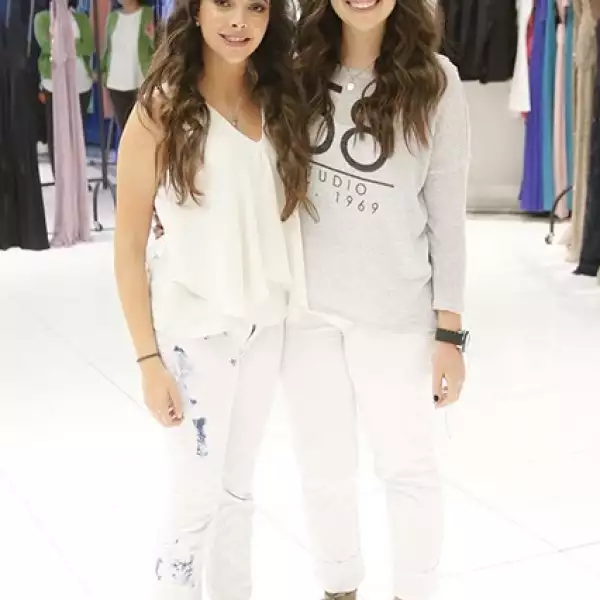 Johanna Serna y Beatriz Oechler