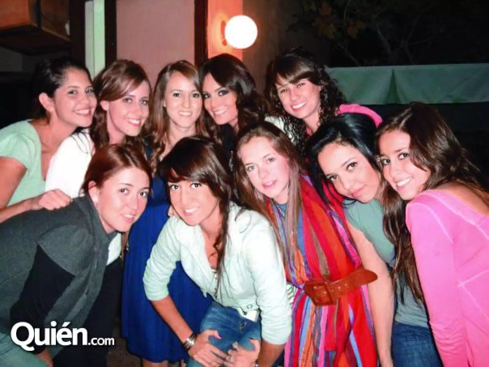 Ximena Navarrete en la preparatoria.