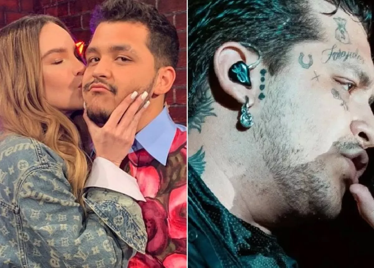 Christian Nodal cambia su tatuaje