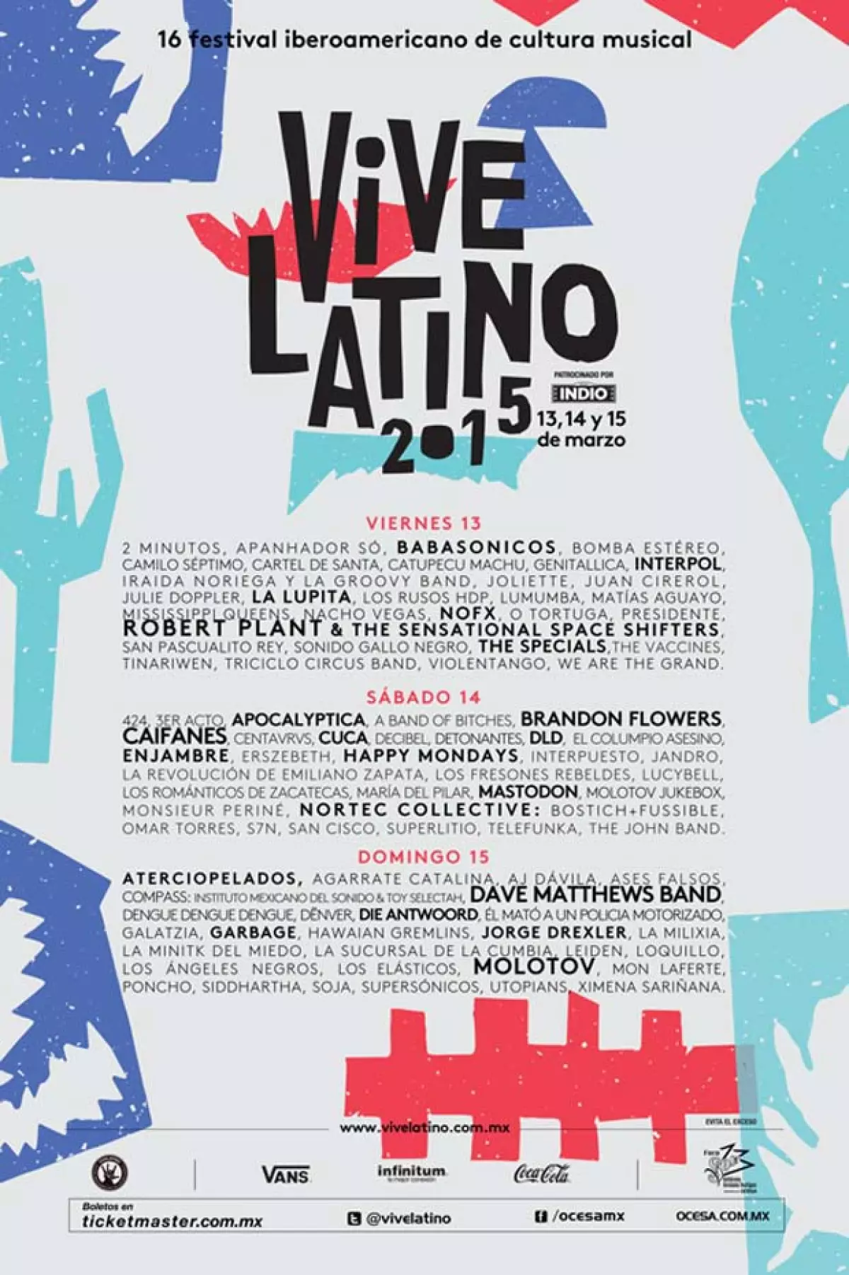 El festival de música iberoamericano está cada vez más próximo, por lo que te dejamos la alineación y los headliners que no te puedes perder.