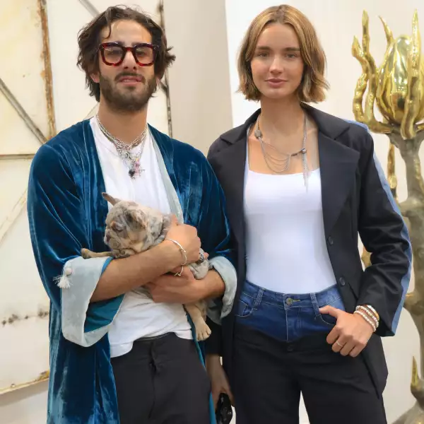 Patricio Cortázar, colette y Karla Laviada 