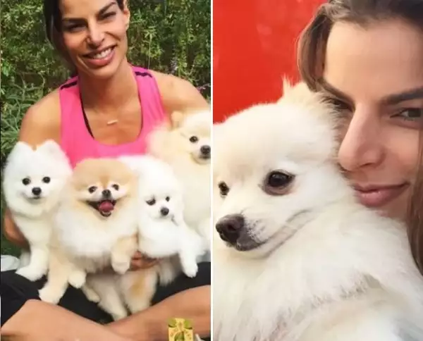 Bárbara Coppel con Uli y Brooke